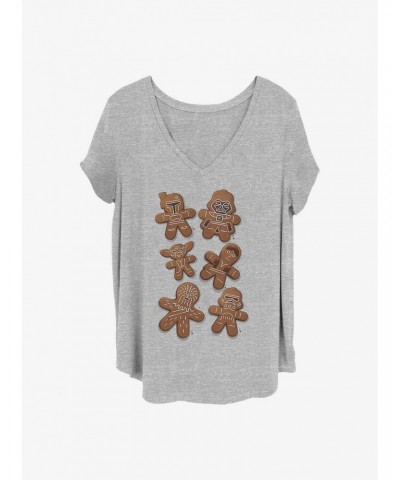 Star Wars Gingerbread Wars Girls T-Shirt Plus Size $10.64 T-Shirts