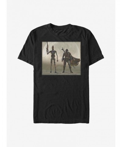 Star Wars The Mandalorian Mando Duo T-Shirt $7.77 T-Shirts