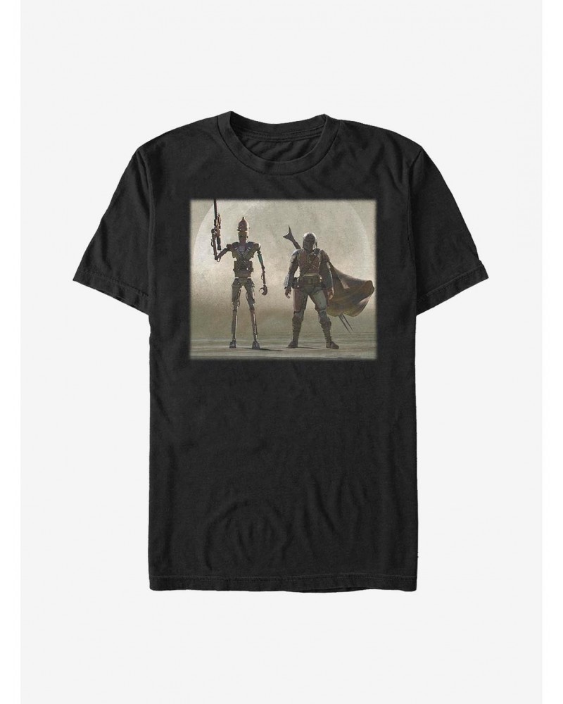 Star Wars The Mandalorian Mando Duo T-Shirt $7.77 T-Shirts