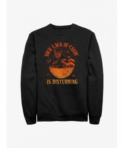 Star Wars Lack Of Candy Is Disturbing Sweatshirt $9.74 Sweatshirts