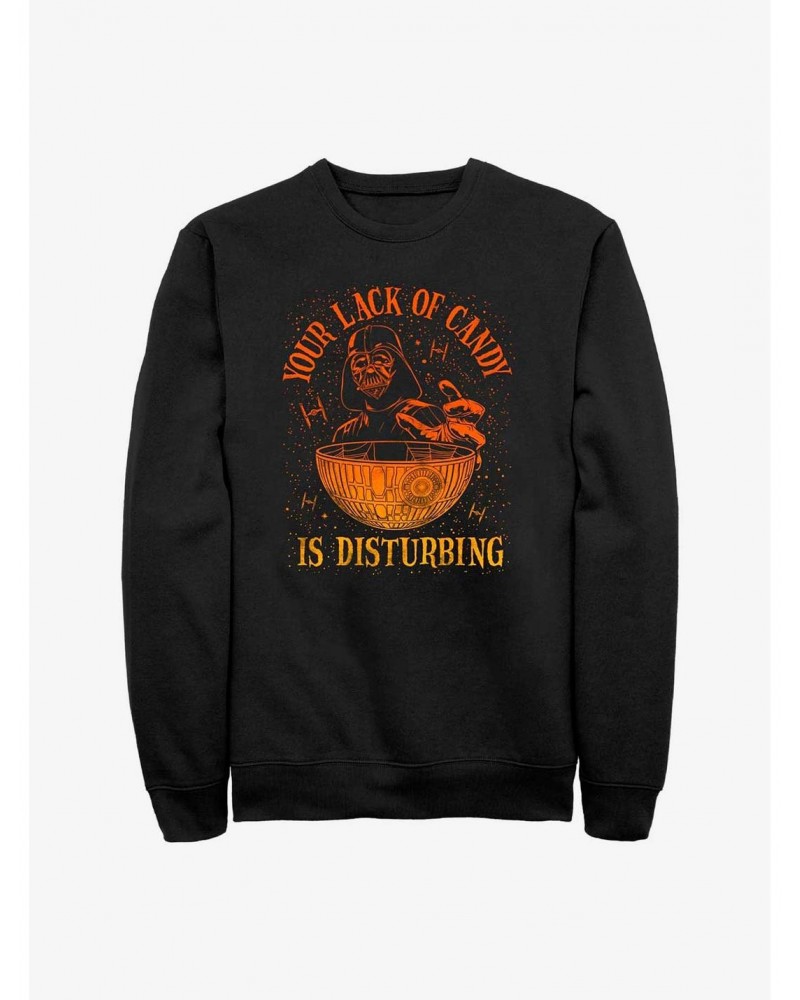 Star Wars Lack Of Candy Is Disturbing Sweatshirt $9.74 Sweatshirts