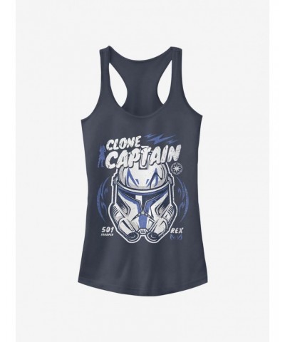 Star Wars The Clone Wars Rex Girls Tank $7.97 Tanks