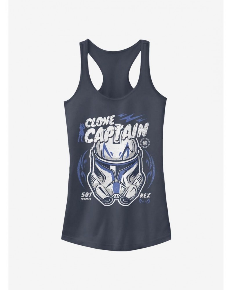 Star Wars The Clone Wars Rex Girls Tank $7.97 Tanks