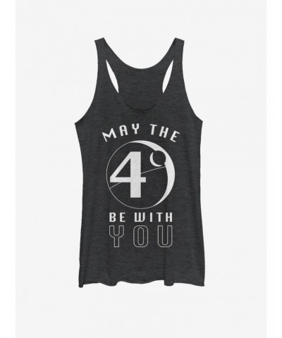 Star Wars May the Fourth Moon Girls Tank Top $7.25 Tops