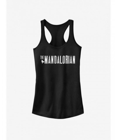 Star Wars The Mandalorian Mandalorian Simplistic Logo Girls Tank Top $6.37 Tops