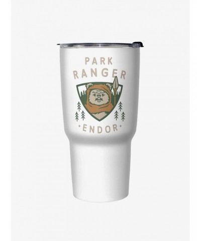 Star Wars Park Ranger White Stainless Steel Travel Mug $9.57 Mugs