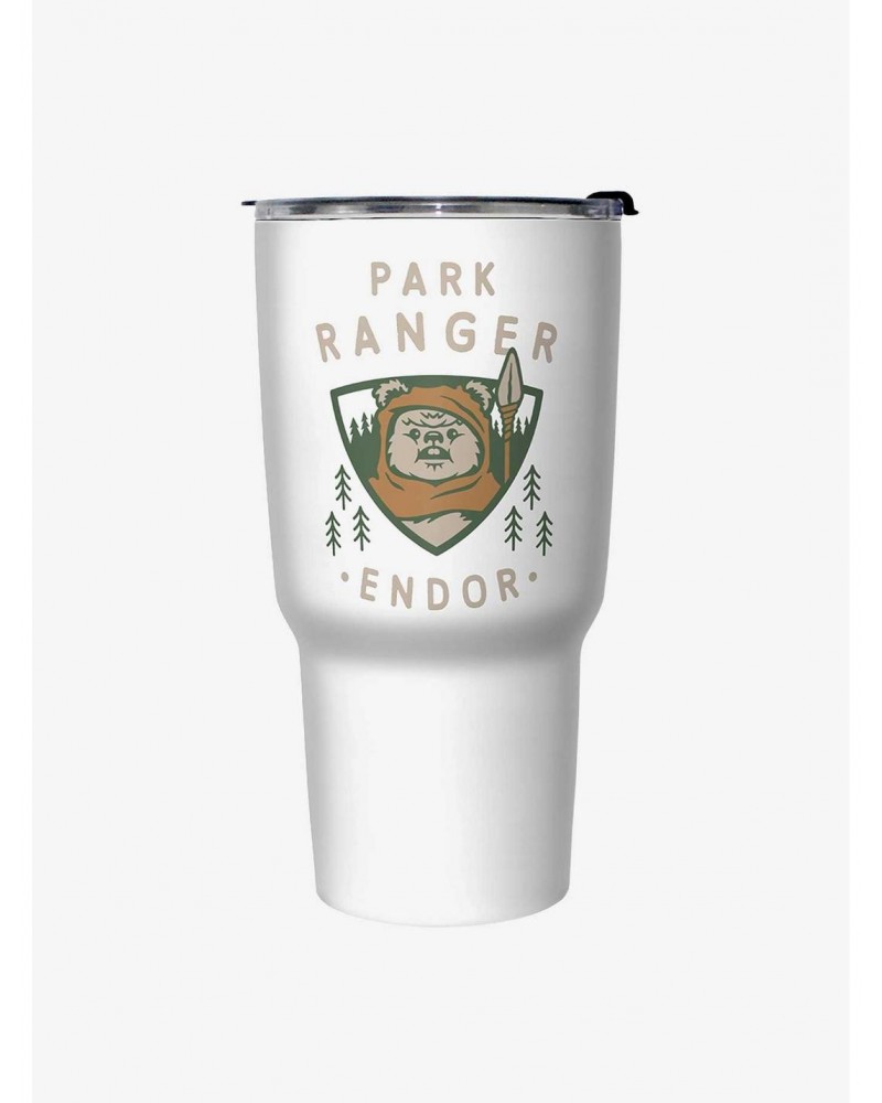 Star Wars Park Ranger White Stainless Steel Travel Mug $9.57 Mugs