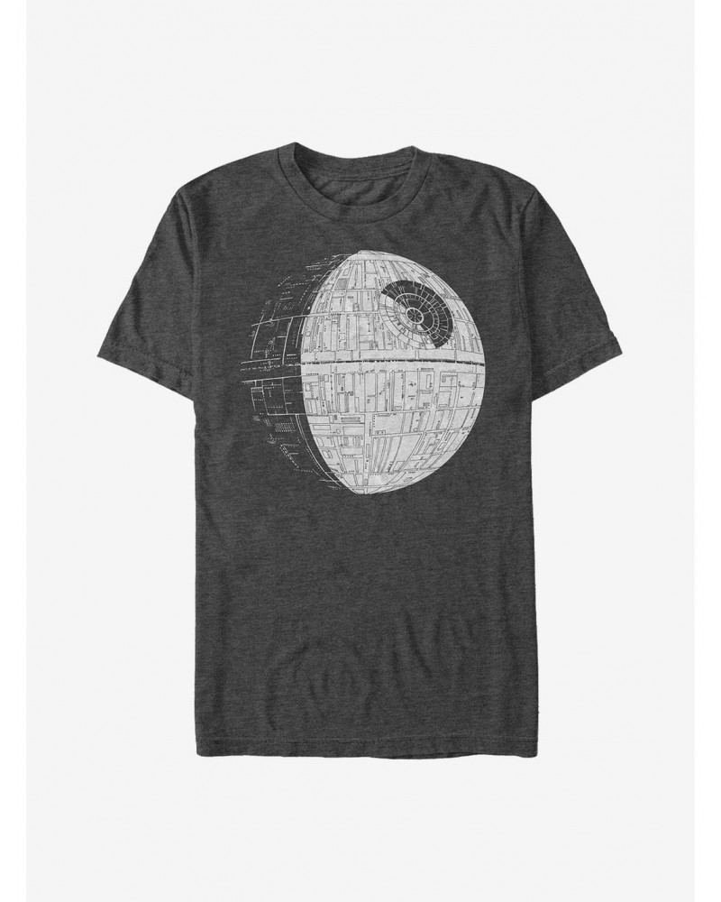 Star Wars Light Side Of The Death Star T-Shirt $6.21 T-Shirts