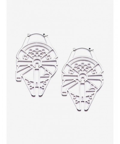 Star Wars Millennium Falcon Hanger Earrings $10.13 Earrings