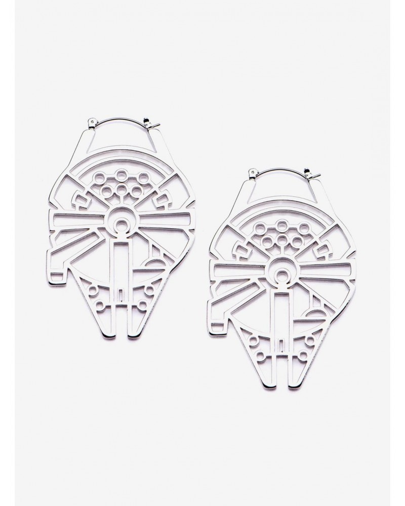 Star Wars Millennium Falcon Hanger Earrings $10.13 Earrings