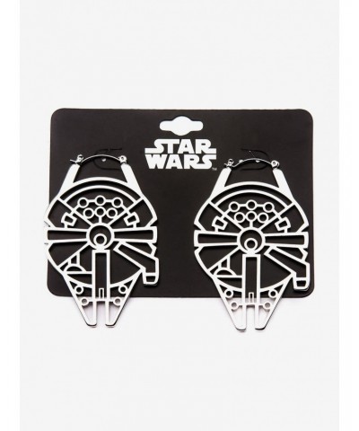 Star Wars Millennium Falcon Hanger Earrings $10.13 Earrings