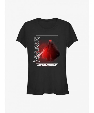 Star Wars: Visions Villain Box Up Girls T-Shirt $5.66 T-Shirts