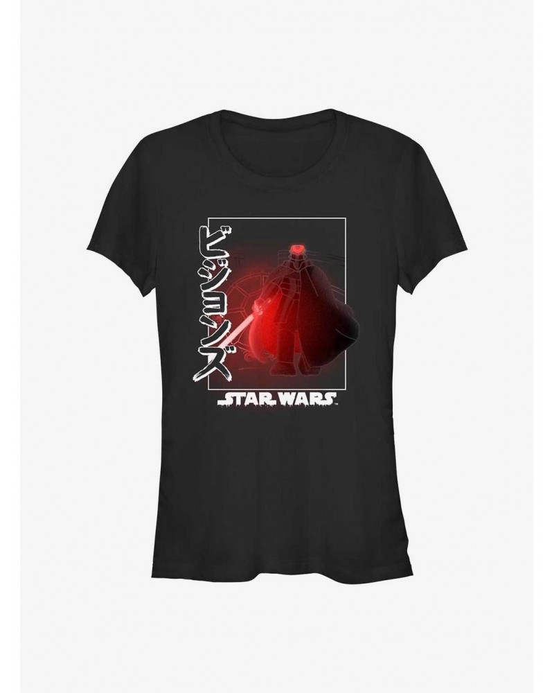 Star Wars: Visions Villain Box Up Girls T-Shirt $5.66 T-Shirts