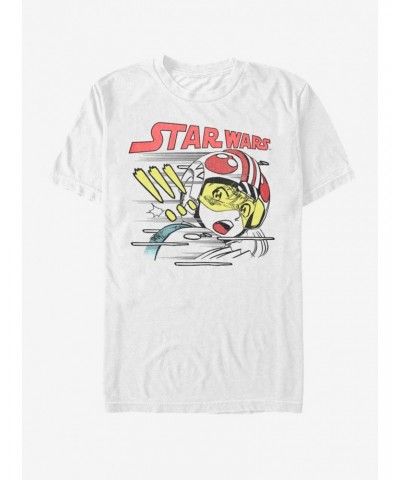 Star Wars Manga Print T-Shirt $6.99 T-Shirts