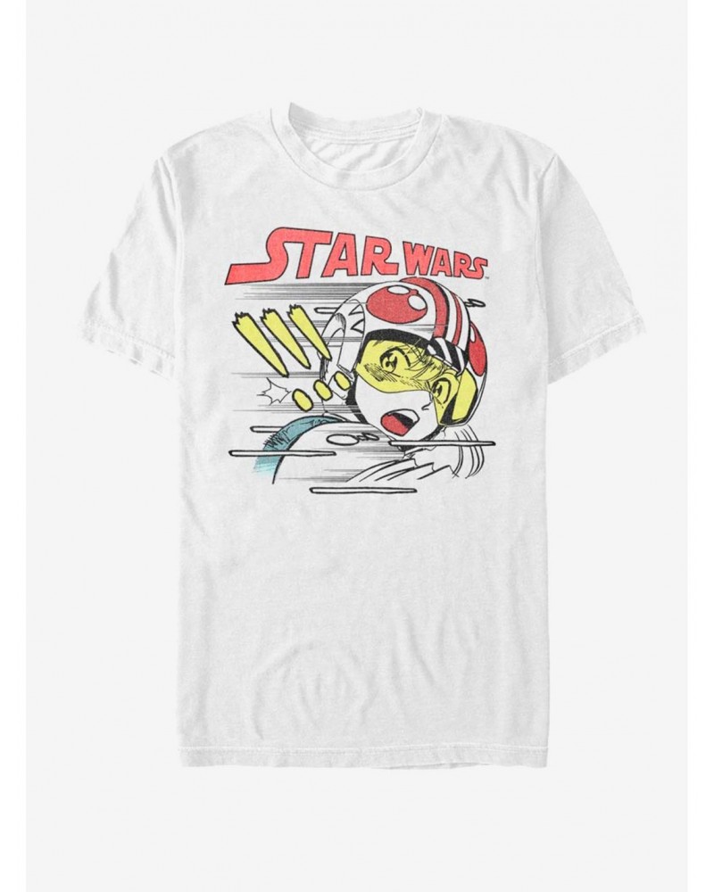 Star Wars Manga Print T-Shirt $6.99 T-Shirts