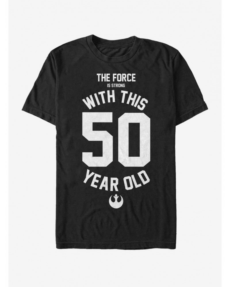 Star Wars Force Sensitive Fifty T-Shirt $7.30 T-Shirts