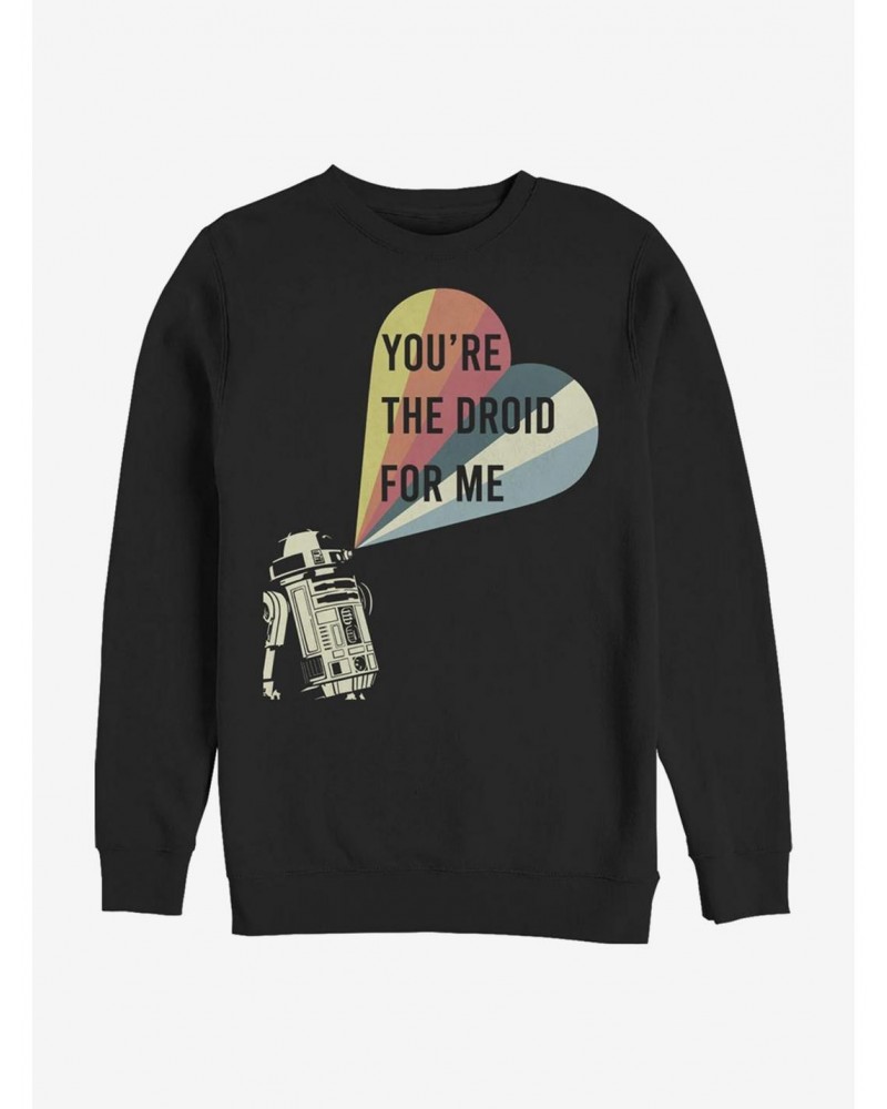 Star Wars R2-D2 Droid For Me Crew Sweatshirt $9.74 Sweatshirts