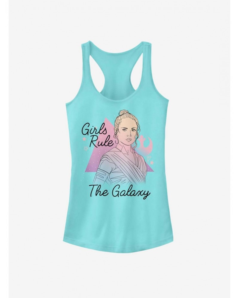 Star Wars: The Rise of Skywalker Rey Pastel Girls Tank $9.76 Tanks