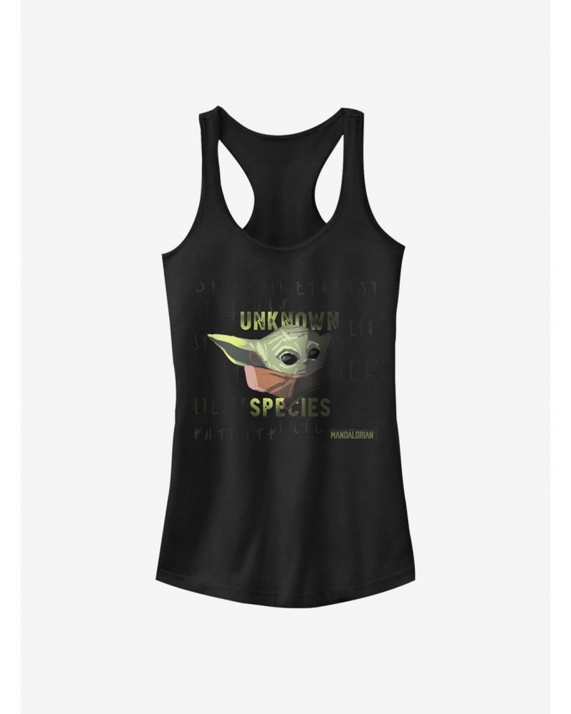 Star Wars The Mandalorian Unknown Species The Child Girls Tank Top $8.17 Tops