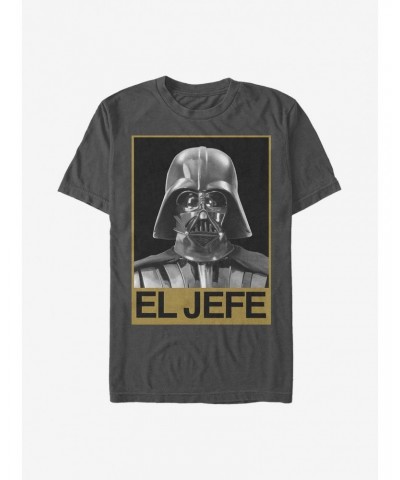 Star Wars El Jefe Vader T-Shirt $6.83 T-Shirts