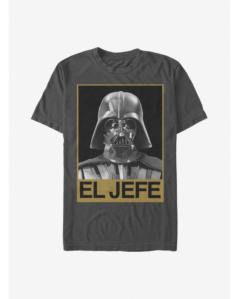 Star Wars El Jefe Vader T-Shirt $6.83 T-Shirts