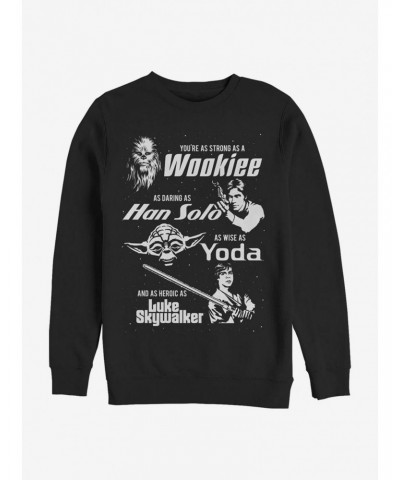 Star Wars Dad Force Crew Sweatshirt $10.04 Sweatshirts