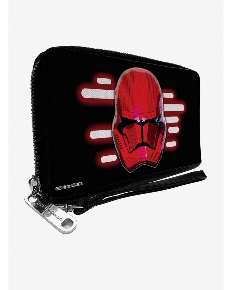 Star Wars Sith Trooper Face Womens Zip Around Wallet $13.61 Wallets