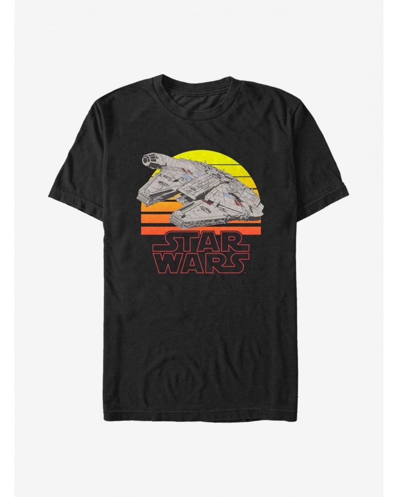 Star Wars: The Last Jedi Falcon Range T-Shirt $7.45 T-Shirts