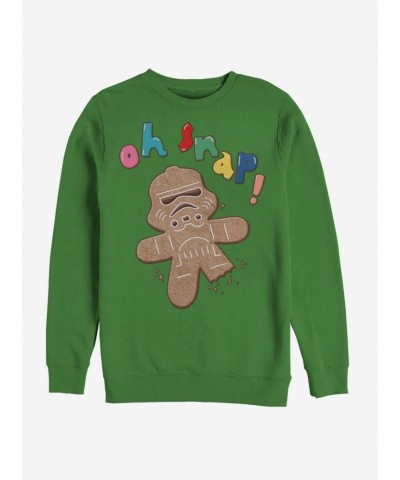 Star Wars Storm Trooper Gingerbread Gingersnap Crew Sweatshirt $10.33 Sweatshirts