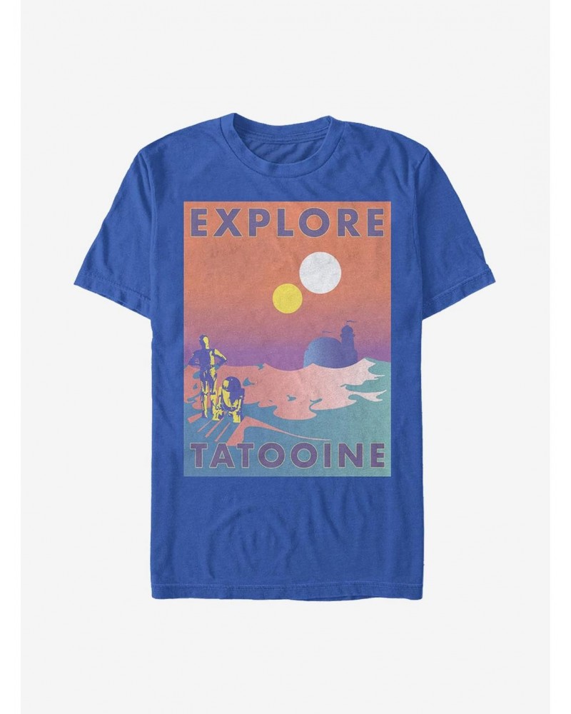 Star Wars Explore Tatooine T-Shirt $5.28 T-Shirts