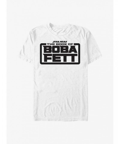 Star Wars The Book of Boba Fett - Basic Logo T-Shirt $5.90 T-Shirts