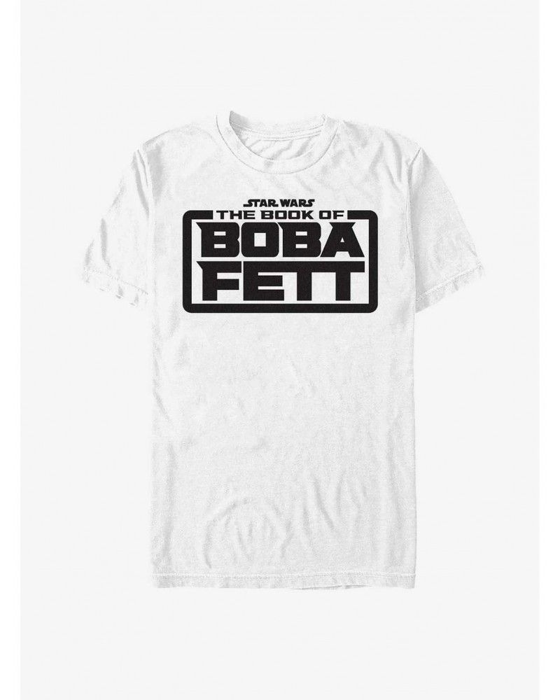 Star Wars The Book of Boba Fett - Basic Logo T-Shirt $5.90 T-Shirts