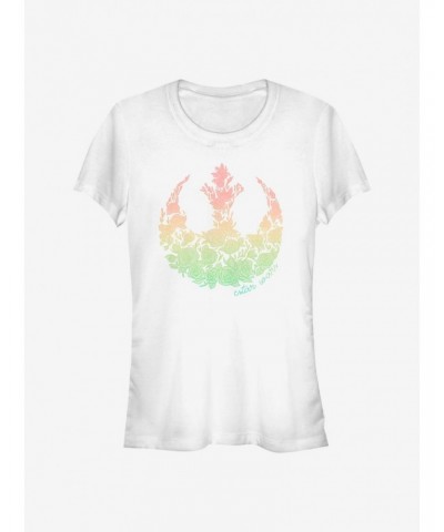 Star Wars Rainbow Rebel Roses Girls T-Shirt $6.63 T-Shirts