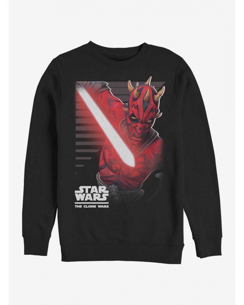 Star Wars The Clone Wars Maul Strikes Sweatshirt $11.51 Sweatshirts