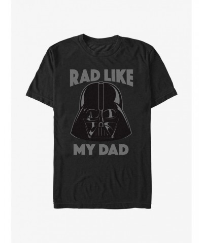 Star Wars Vader Rad Like My Dad T-Shirt $4.81 T-Shirts