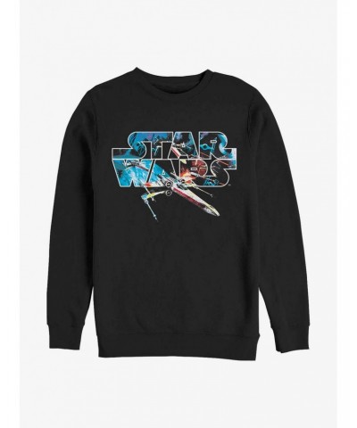 Star Wars X-Wing Primed Logo Sweatshirt $12.10 Sweatshirts