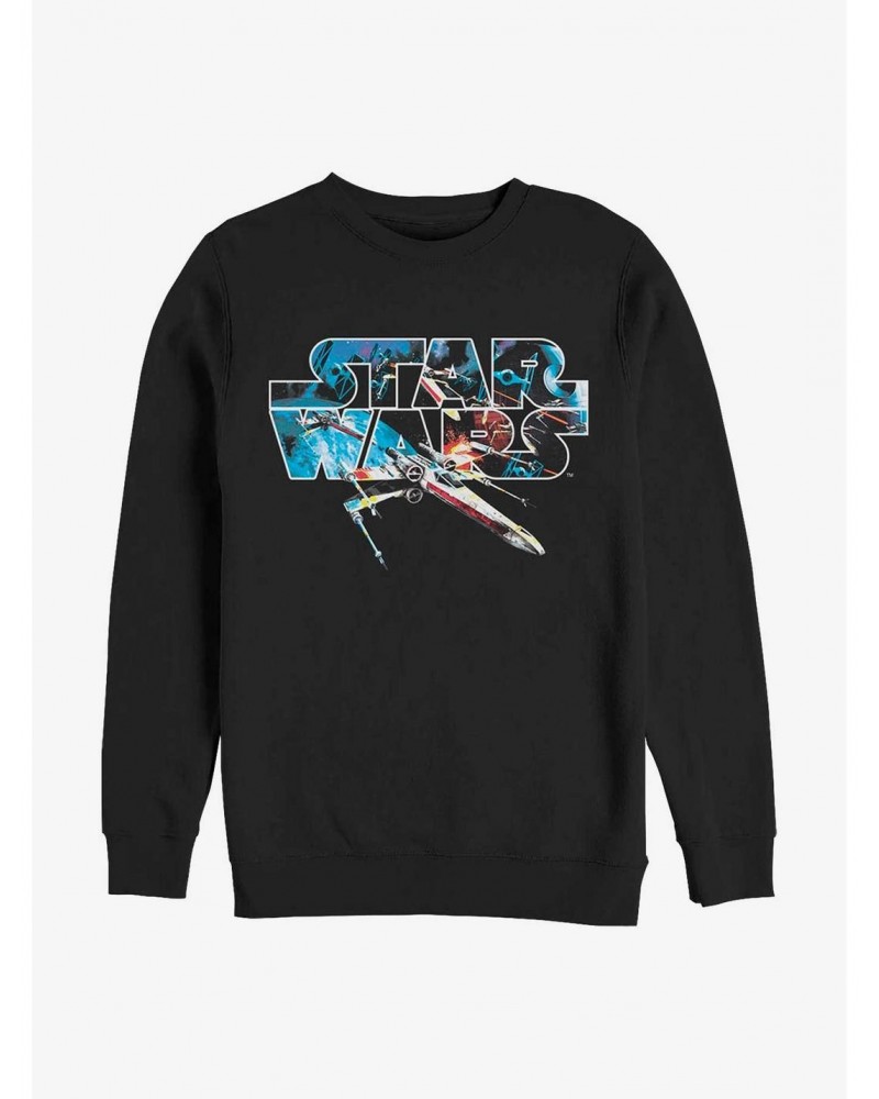 Star Wars X-Wing Primed Logo Sweatshirt $12.10 Sweatshirts