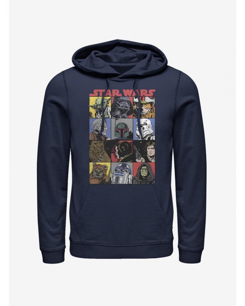 Star Wars Comic Strip Hoodie $17.60 Hoodies