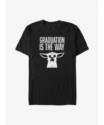 Star Wars The Mandalorian Grogu Graduation T-Shirt $6.52 T-Shirts