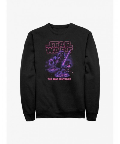 Star Wars Saga Continues Sweatshirt $14.17 Sweatshirts