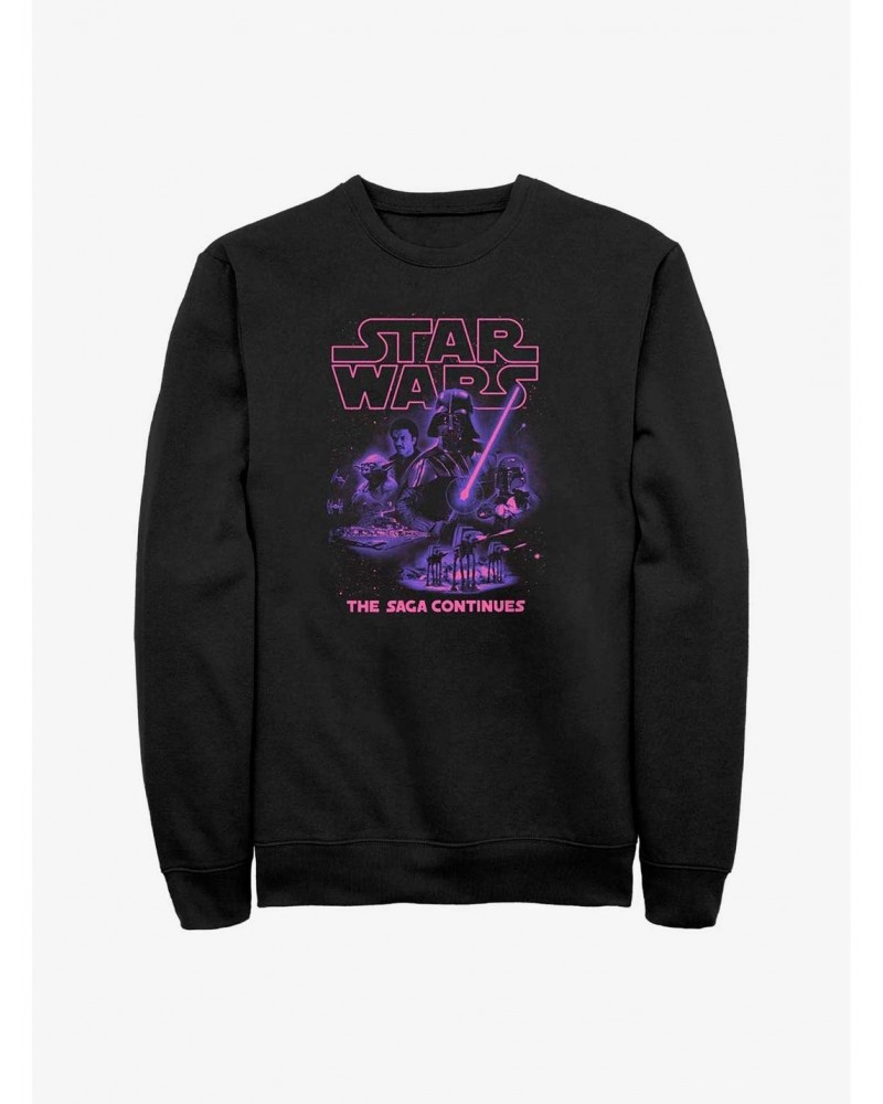 Star Wars Saga Continues Sweatshirt $14.17 Sweatshirts