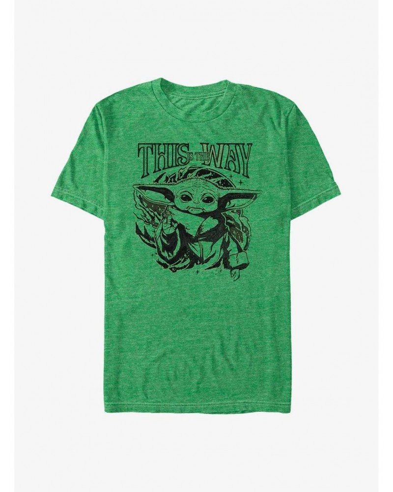 Star Wars The Mandalorian This Way Child T-Shirt $7.45 T-Shirts