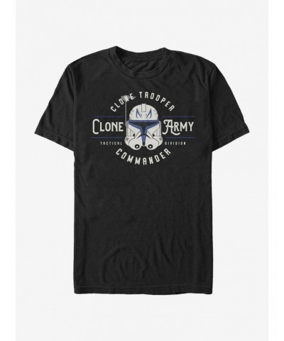 Star Wars The Clone Wars Clone Army Emblem T-Shirt $6.68 T-Shirts