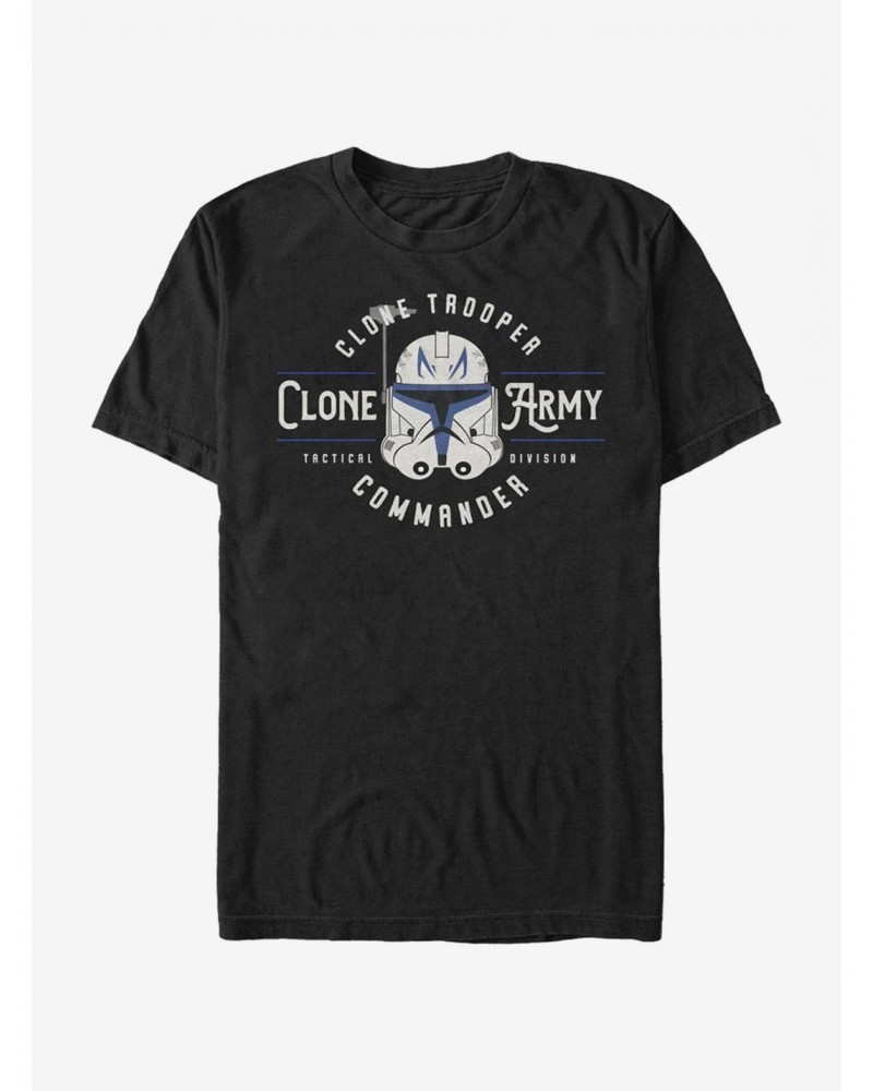 Star Wars The Clone Wars Clone Army Emblem T-Shirt $6.68 T-Shirts