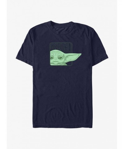 Star Wars The Mandalorian Grogu Happy Ears T-Shirt $7.61 T-Shirts