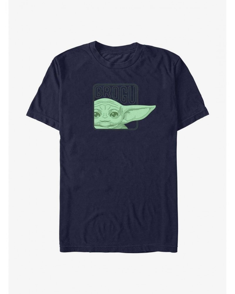 Star Wars The Mandalorian Grogu Happy Ears T-Shirt $7.61 T-Shirts