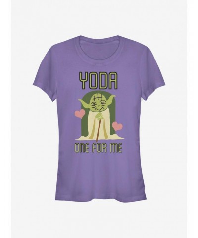 Star Wars Yoda One Girls T-Shirt $5.18 T-Shirts