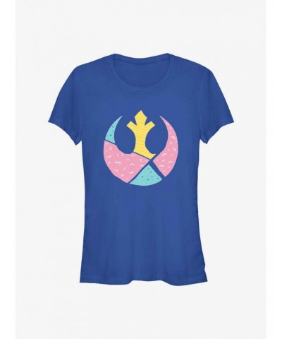 Star Wars Geometric Shaped Rebel Symbol Girls T-Shirt $8.09 T-Shirts