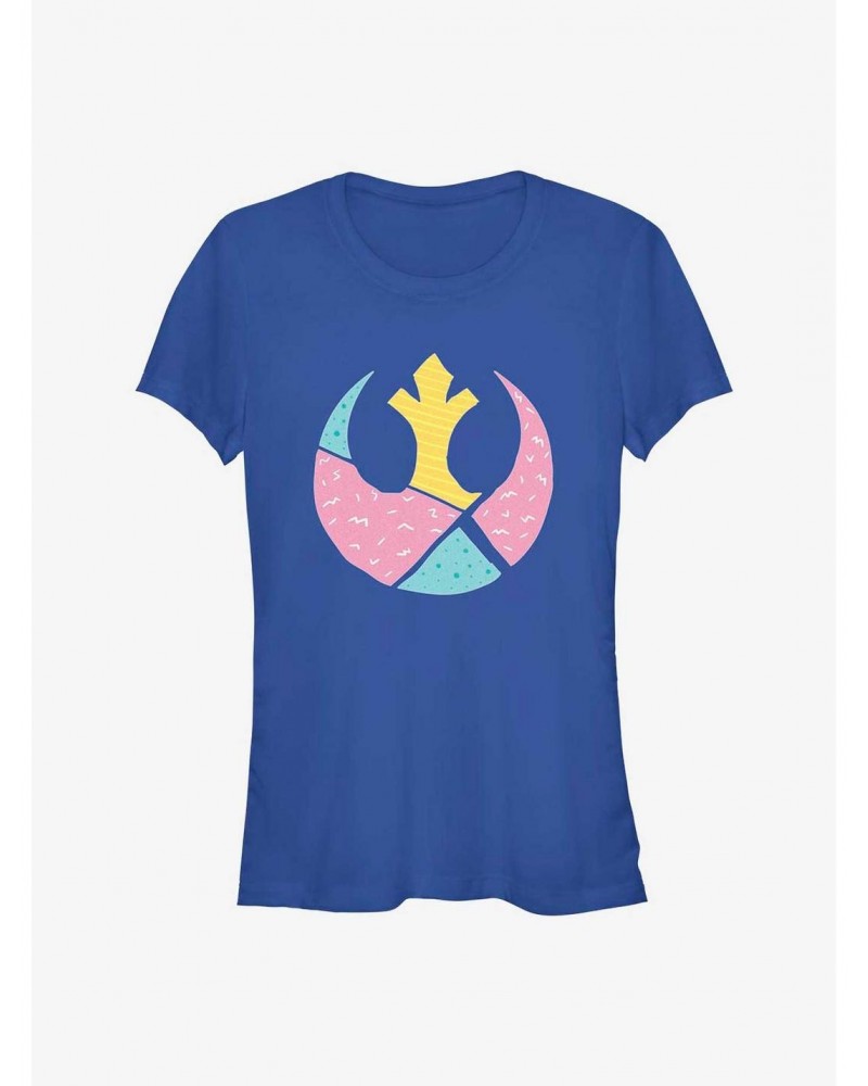 Star Wars Geometric Shaped Rebel Symbol Girls T-Shirt $8.09 T-Shirts