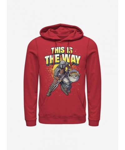 Star Wars The Mandalorian Mando Way Hoodie $16.88 Hoodies